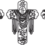 Trío de cruces 1 - Vector SVG DXF para CNC Router y Laser CO2 - Descargable gratis | Stanser