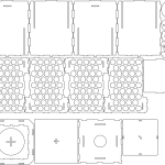 Portatintas - Vector descarganle para corte CNC y grabado laser gratis | Stanser