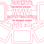 Portarretratos "Mamá-Abuela" - Vector SVG DXF para Laser CO2 - Descargable gratis | Stanser