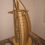 Edificio "Dubai" - Vector SVG DXF para CNC Router y Laser CO2 - Descargable gratis | Stanser
