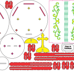 Capilla con Virgen de Guadalupe - Vector SVG DXF para CNC Router y Laser CO2 - Descargable gratis | Stanser