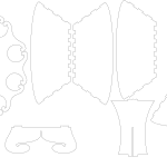 Exhibidor de conos - Vector SVG DXF para CNC Router y Laser CO2 - Descargable gratis | Stanser