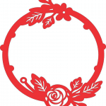 Aro "Rosa" - Vector descarganle para corte CNC y grabado laser gratis | Stanser