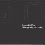 Caja en forma de casa - Vector SVG DXF para CNC Router y Laser CO2 - Descargable gratis | Stanser