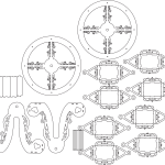 Canastillas - Vector SVG DXF para CNC Router y Laser CO2 - Descargable gratis | Stanser
