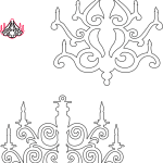 Candelabros - Vector SVG DXF para CNC Router y Laser CO2 - Descargable gratis | Stanser