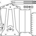Columpio de jardín - Vector SVG DXF para CNC Router y Laser CO2 - Descargable gratis | Stanser