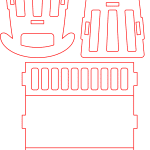 Cuna-mecedora - Vector descarganle para corte CNC y grabado laser gratis | Stanser