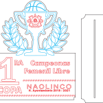Placa de trofeo - Vector SVG DXF para CNC Router y Laser CO2 - Descargable gratis | Stanser