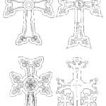 Diseños de cruces 2 - Vector SVG DXF para CNC Router y Laser CO2 - Descargable gratis | Stanser