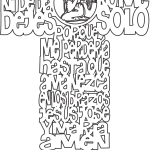 Cruz "Ángel de mi guarda" con ángel rezando - Vector SVG DXF para CNC Router y Laser CO2 - Descargable gratis | Stanser