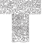 Cruz "Ave María" - Vector SVG DXF para CNC Router y Laser CO2 - Descargable gratis | Stanser