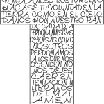 Cruz "Padre Nuestro" 6 - Vector SVG DXF para CNC Router y Laser CO2 - Descargable gratis | Stanser