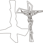 Cruz "Vitral" - Vector SVG DXF para CNC Router y Laser CO2 - Descargable gratis | Stanser