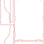 Estante rectangular - Vector descarganle para corte CNC y grabado laser gratis | Stanser