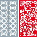 Diseños cuadrados calados - Vector descarganle para corte CNC y grabado laser gratis | Stanser