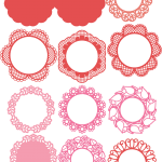 Galería de tarjetas circulares - Vector descarganle para corte CNC y grabado laser gratis | Stanser