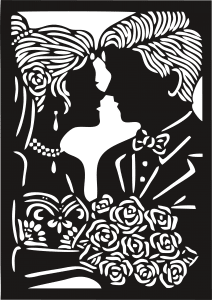 Invitación para boda «Pareja»