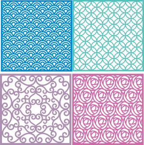 Diseños cuadrados calados 2