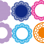 Galería de tarjetas circulares 2 - Vector descarganle para corte CNC y grabado laser gratis | Stanser