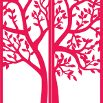 Invitación "Árbol" - Vector descarganle para corte CNC y grabado laser gratis | Stanser