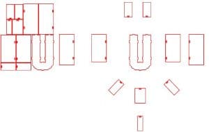 Letra «U» tridimensional