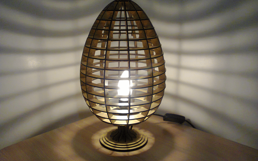 Lámpara oval