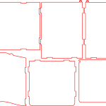 Depósito para pañales - Vector SVG DXF para CNC Router y Laser CO2 - Descargable gratis | Stanser