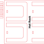Percha para gorra - Vector SVG DXF para CNC Router y Laser CO2 - Descargable gratis | Stanser