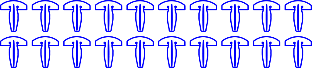 Pin sujetador — vector para corte CNC