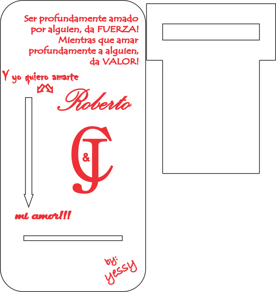 Portacelular — vector para corte CNC