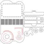 Caja armable - Vector SVG DXF para CNC Router y Laser CO2 - Descargable gratis | Stanser