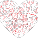 Rompecabezas de corazón - Vector descarganle para corte CNC y grabado laser gratis | Stanser