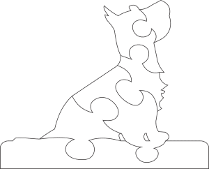 Rompecabezas «Perro» 5