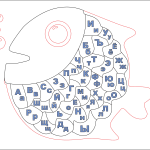 Rompecabezas "Pez" - Vector descarganle para corte CNC y grabado laser gratis | Stanser