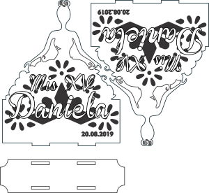 Servilletero XV años