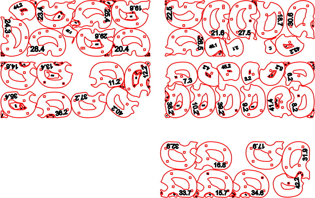 Cráneo 3D — vector para corte CNC