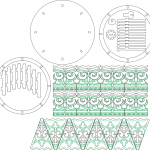 Caja para joyería - Vector SVG DXF para CNC Router y Laser CO2 - Descargable gratis | Stanser