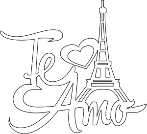 Letrero «Te amo»