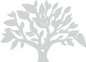 Árbol con corazón