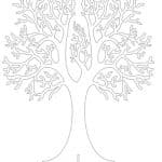 Árbol deshojado - Vector descarganle para corte CNC y grabado laser gratis | Stanser
