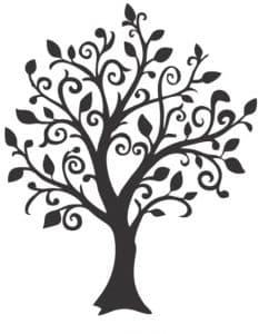 Árbol «Hojas y grecas»