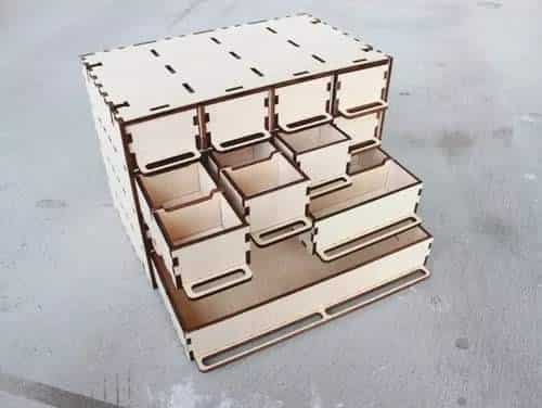 Organizador modular