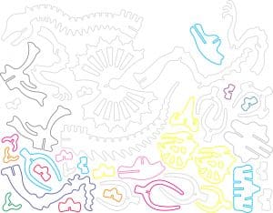 Esqueleto de dinosaurio