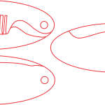 Peine portátil - Vector SVG DXF para CNC Router y Laser CO2 - Descargable gratis | Stanser