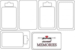 Portarretratos «Sweet memories»