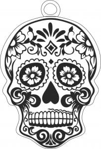 Colgante de calavera
