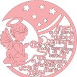 Esfera de angelita - Vector SVG DXF para CNC Router y Laser CO2 - Descargable gratis | Stanser