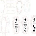 Ataúdes - Vector descarganle para corte CNC y grabado laser gratis | Stanser