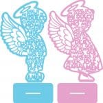 Ángeles de la guarda - Vector SVG DXF para CNC Router y Laser CO2 - Descargable gratis | Stanser
